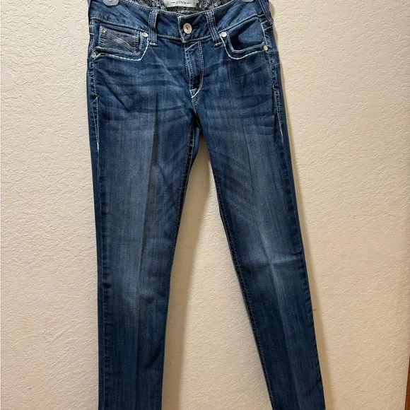 Ariat High Rise Straight Leg Jeans - Picture 2 of 4